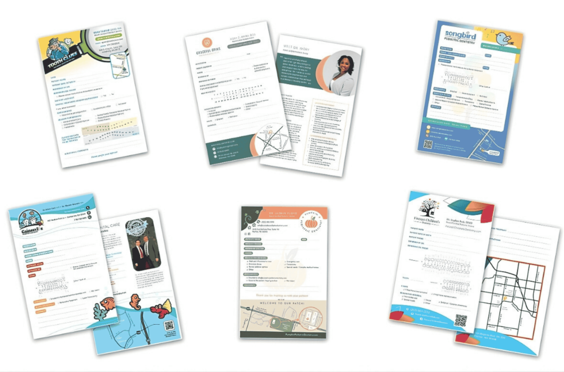 Pediatric Dentist Referral Pad Samples